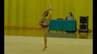 Maria Passechnyy Free  2022 Rhythmic Gymnastic  Championnat Québéc