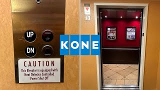 Awesome and RARE Kone EcoSystem MR Traction Elevators @ Juniper Hotel, Cupertino, CA