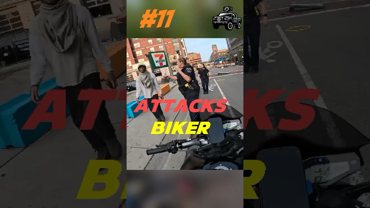 Motorcyclist Chased Down