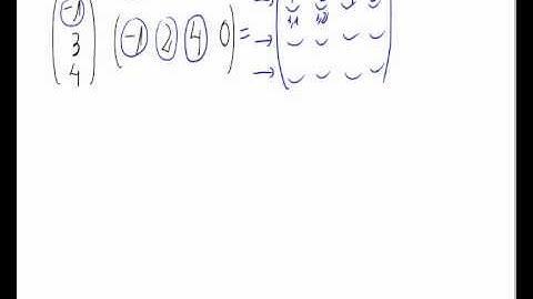 Product of two matrices