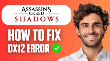 How To Fix Assassin
