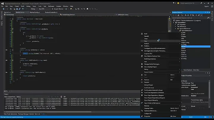 Tutorial 5 ASP.NET MVC C# Web Development (REST API and SOAP Web Services)