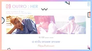 [Karaoke-Thaisub] Outro : Her - BTS(방탄소년단) #89brฉั๊บฉั๊บ