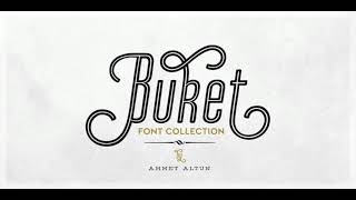 Buket Fonts from Ahmet Altun screenshot 3