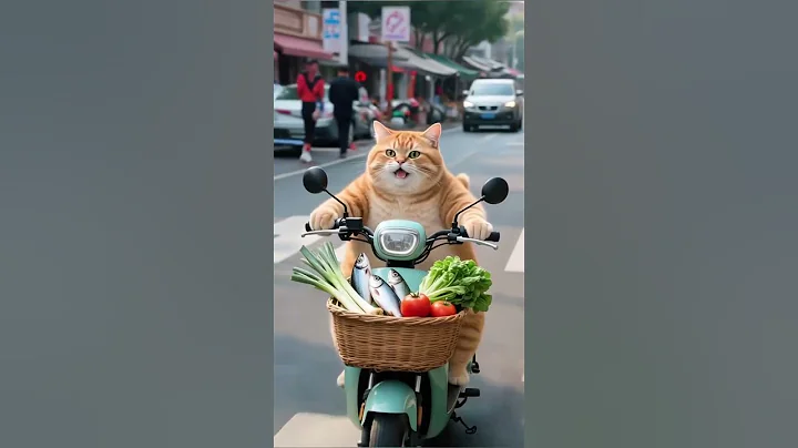 Video 11286471: cat cartoon kitty, cat cute kitty funny, fat cat cartoon, ginger funny cat