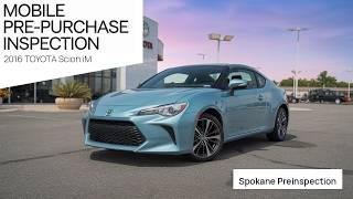 2016 Toyota Scion iM pre-purchase inspection