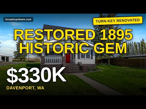 610 Ross St, Davenport, WA home video tour