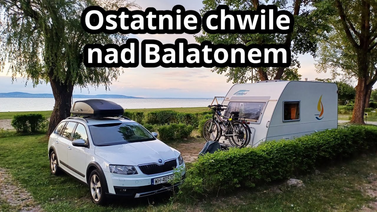 Dzień na kempingu. Składamy przedsionek. Camping Mirabella w Zamardi Balaton | Węgry #10