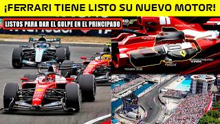 🔥FERRARI CONFRIMA su NUEVO MOTOR✅ FECHA de DEBUT🧐 GRAN FAVORITO para MONACO?🇲🇨 La GRAN FORTALEZA