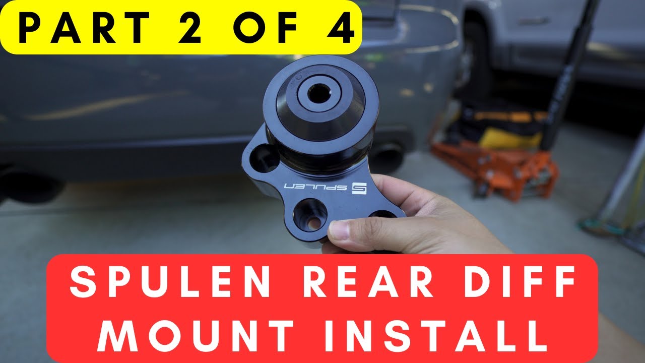 Part 2 of 4, Spulen Rear Differential Mount Install for Audi B6/B7 S4 ...
