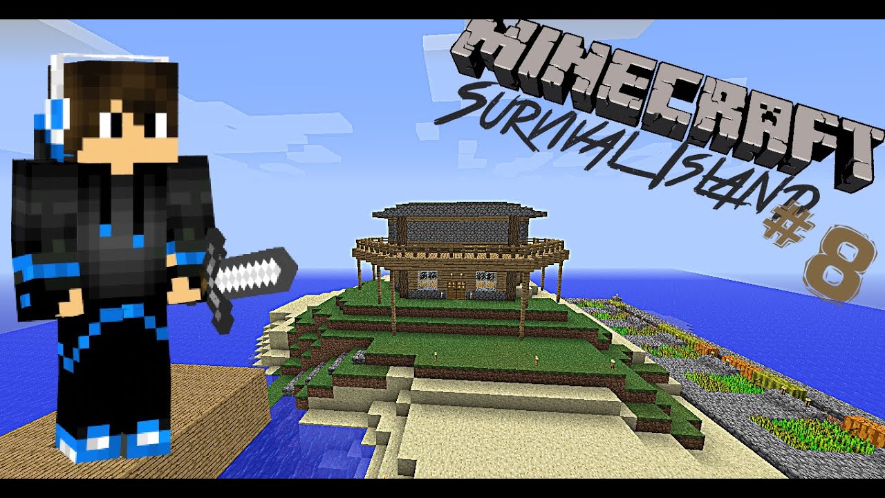 Minecraft Survival Island 8 The House Is Complete YouTube