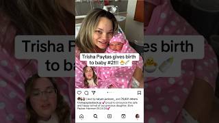 Trisha Paytas announces birth of baby #2, ELVIS! #trishapaytas #trishapaytasbaby