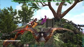 8 - Making a Tropeo Trap on a Tek Quetzal...ARK Crystal Isles