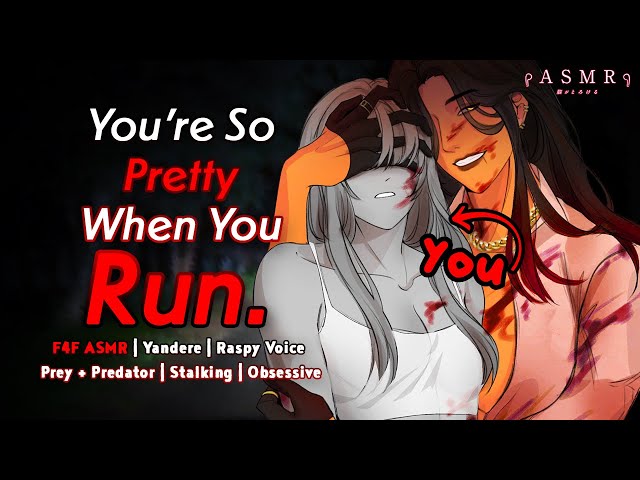 F4F 🔪 Yandere Killer Falls In Love w You ♡『 wlw | masc | raspy asmr | deep voice | obsessive 』