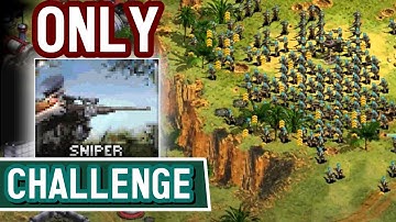 Snipers: One Unit Challenge - Red Alert 2 - Challenge Video