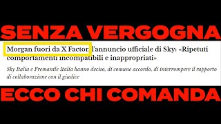 MORGAN LICENZIATO DA X FACTOR È L'ENNESIMA VERGOGNA DEL SISTEMA MUSICA ITALIANO