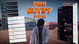 Information FiveM Notify Script FREE | Custom Position, Themes & Sounds News