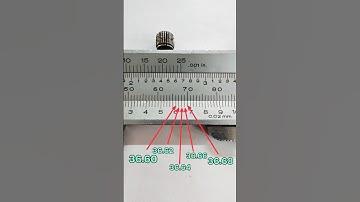 Vernier Caliper Reading - simple method