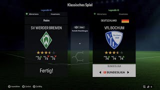 Lets Simulate FC 24 Bundesliga 34. Spieltag SV Werder Bremen VS VFL Bochum