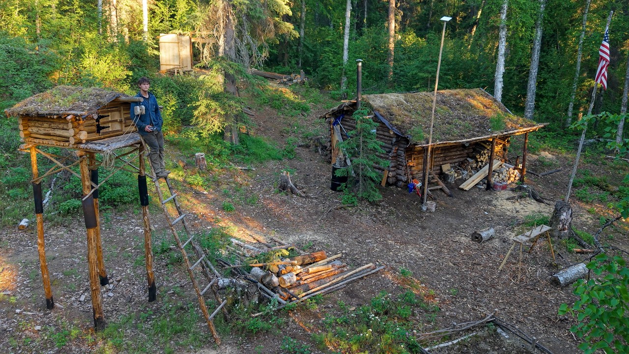 Off-Grid Alaska: Expanding My Log Kingdom