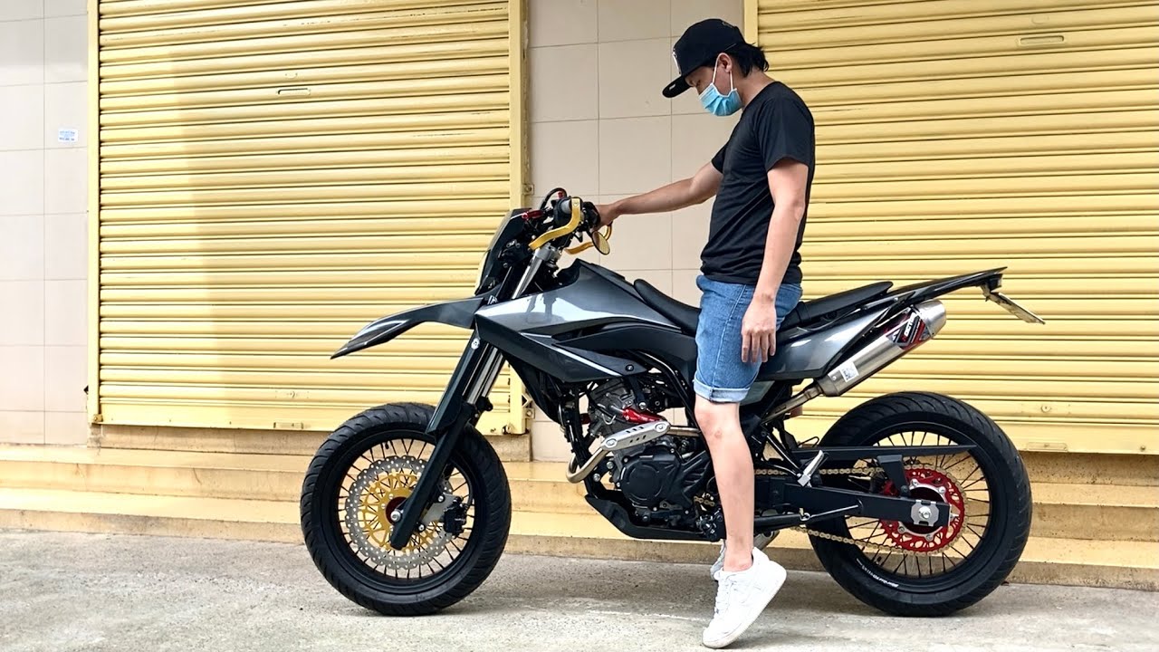 Dpt6 _ Yamaha Wr155 Vva 2020 Độ Motard Có Cao Không? [ 13 ] - Youtube