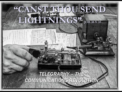 History of telegraphy and the telecommunications