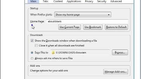 How-To  Find and Change the Location of the Firefox Download Folder