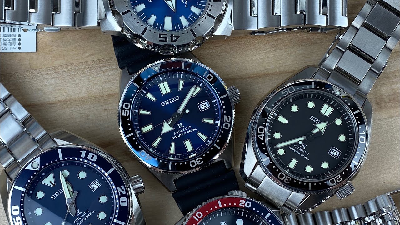 Choosing the right Seiko diver - YouTube
