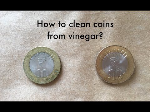 How To Clean Coins/pennies From Vinegar And Salt