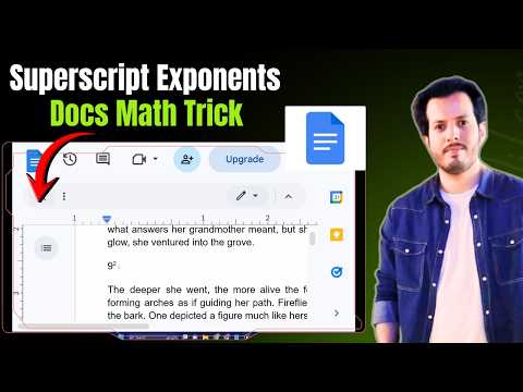 How To Use Superscript in Google Docs | Type Exponents Guide