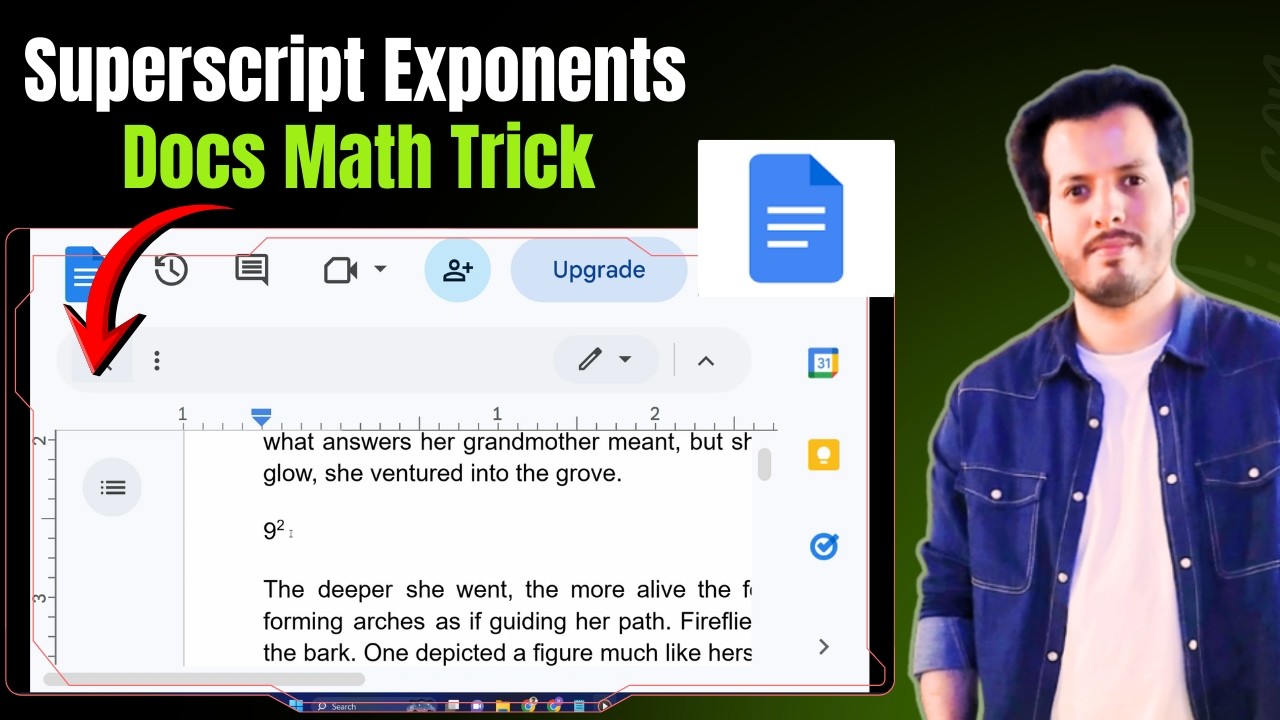 How To Use Superscript in Google Docs | Type Exponents Guide - YouTube