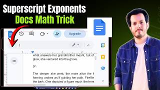 How To Use Superscript in Google Docs | Type Exponents Guide