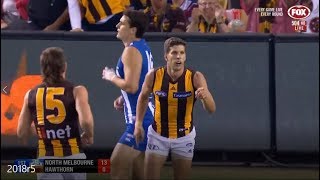 AFL 2018: Round 5 - Hawthorn highlights vs. North Melbourne