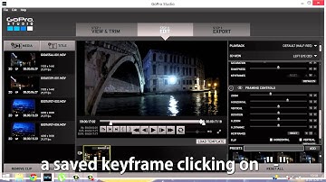 GoPro HD: Tip  #37 GoPro Studio 2.5: Use the Keyframes