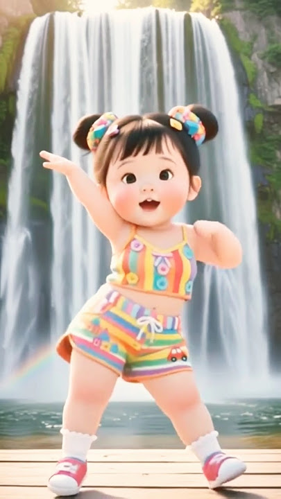 Dudi dudi dum dum 🐥💃 | #shorts #babydance #babyshorts #cutebaby #aidance