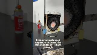 Can Your PP Material Withstand This? 🔥 Direct Flame Test #flameretardant #firetest