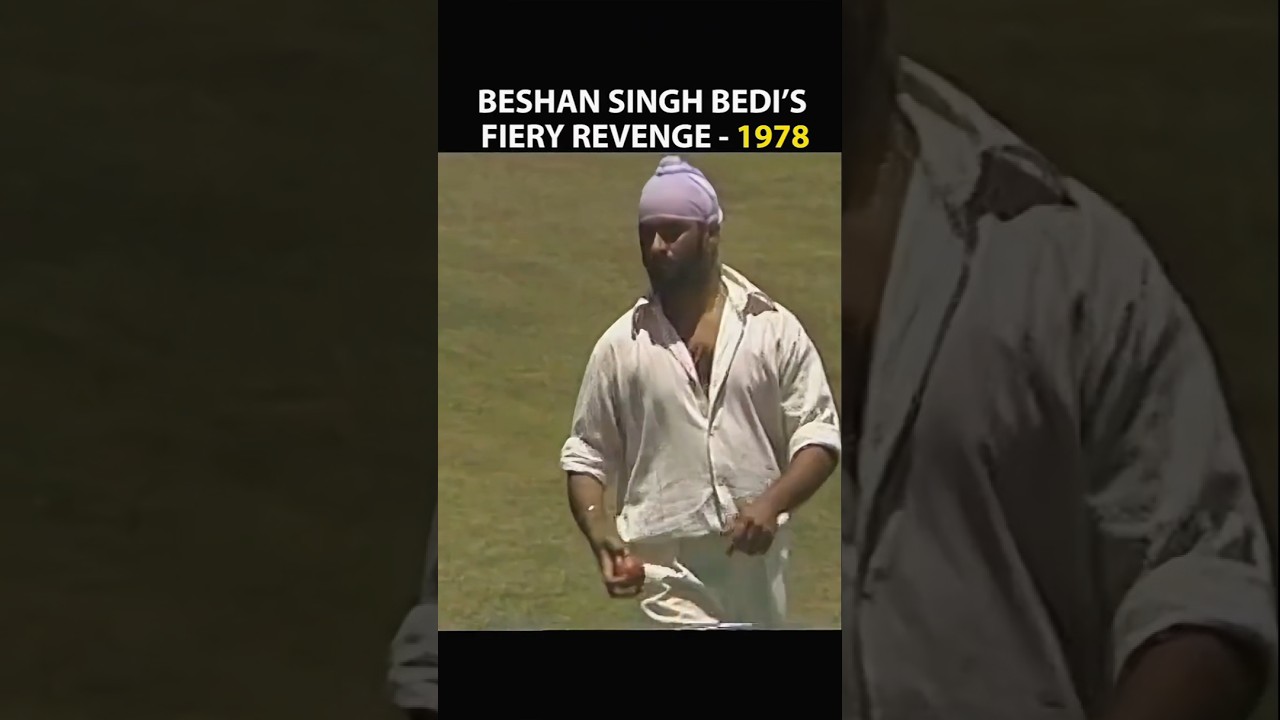 Beshan sing bedi fiery revenge #crickethighlights #cricket #cricketlover