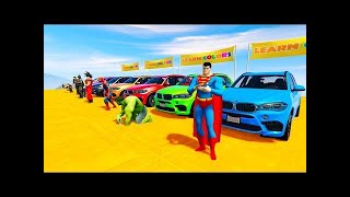 스파이더맨 오토바이 | 스파이더맨 | 자동차 그림 | 아이언맨 자동차 | 자동차 애니메이션 | 자동차영어 | 물감 자동차 | 아이언맨 자동차 screenshot 3