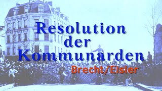 Resolution der Kommunarden