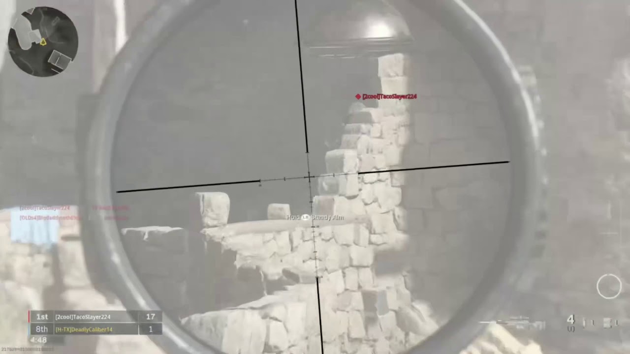 Sniper and Pistol Montage Call Of Duty Modern Warfare - YouTube