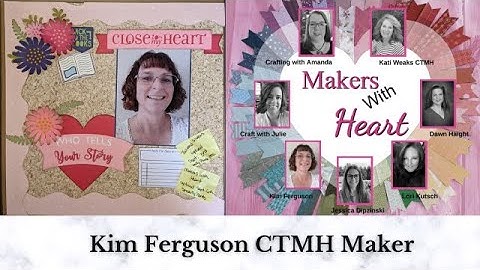 Makers with Heart | CTMH | Smarty Pants Paper Collection | Dream Board - Scrapbook Layout