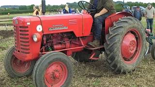 1970 McCormick International B-250 2.4 Litre 4-Cyl Diesel Tractor (30 HP) With Plough