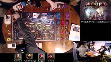 TheTableToppers Play The Witcher Board Game - Part 1