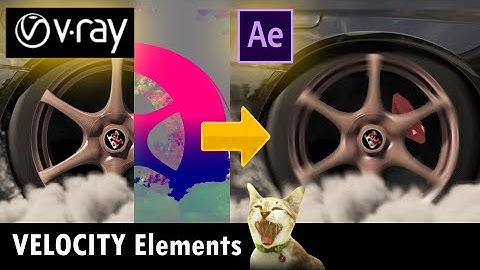 Using Velocity pass to Motion Blur in After Effect