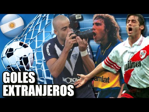 Los máximos goleadores del fútbol argentino nacidos en otra parte del planeta La Tierra