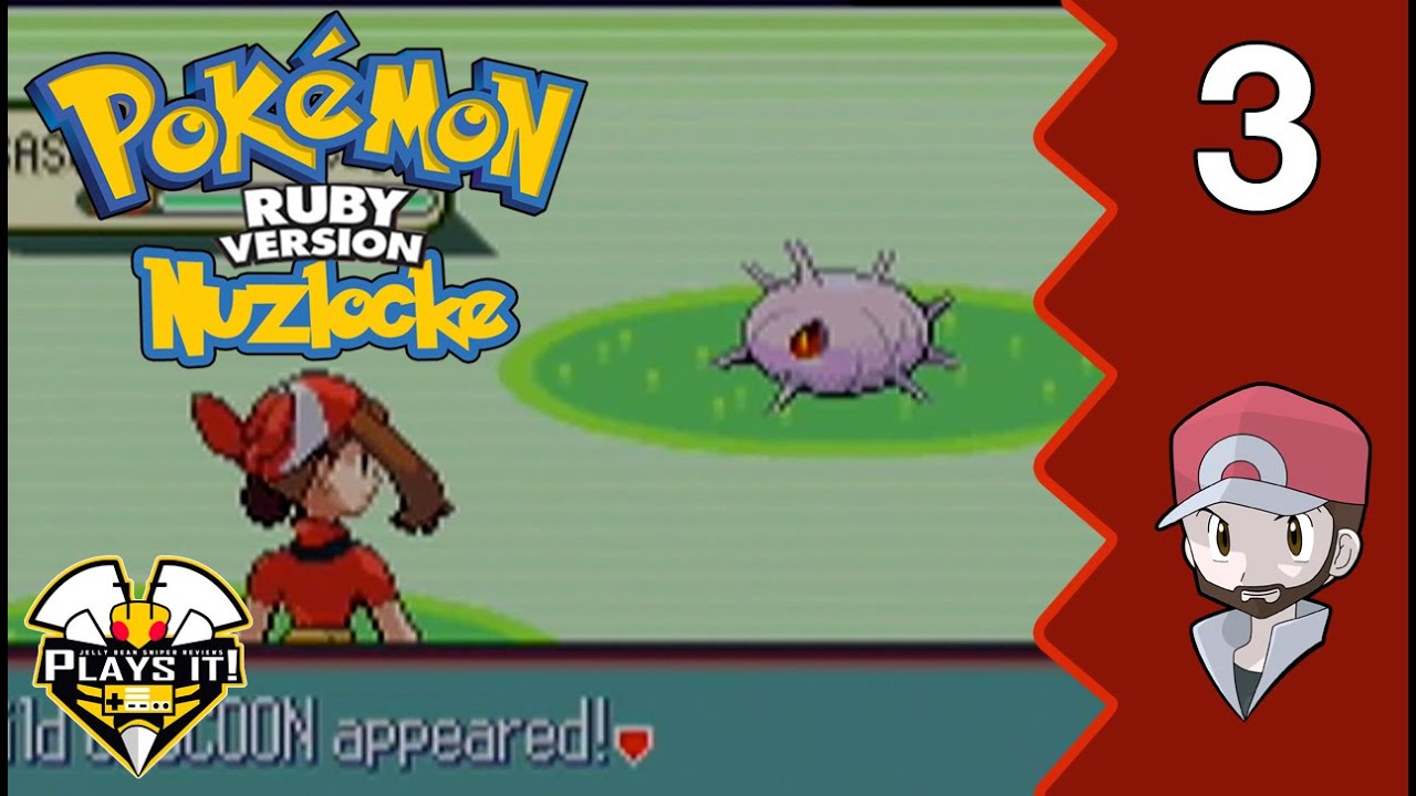Pokemon Ruby Nuzlocke #3 - Split Evolutions Suck - JBSR - YouTube