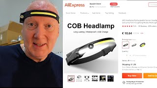 COB LED Headlamp Headlight Nightbuddy  Head Band torch review screenshot 4