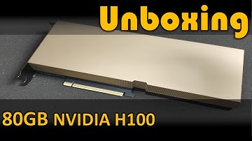 NVIDIA H100 Unboxing