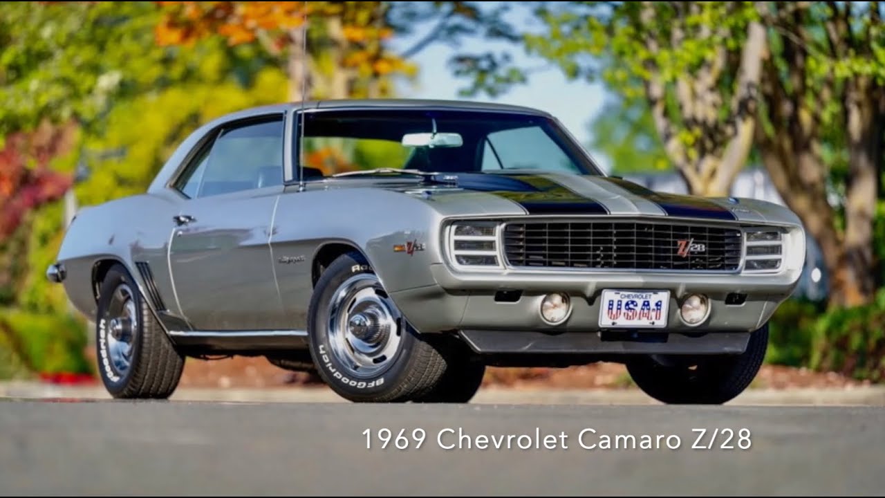 1969 Chevrolet Camaro Z28 Matching Numbers