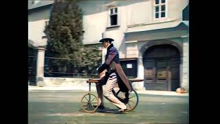 19 век - Первые велосипеды #1 (в цвете) / The first bicycles